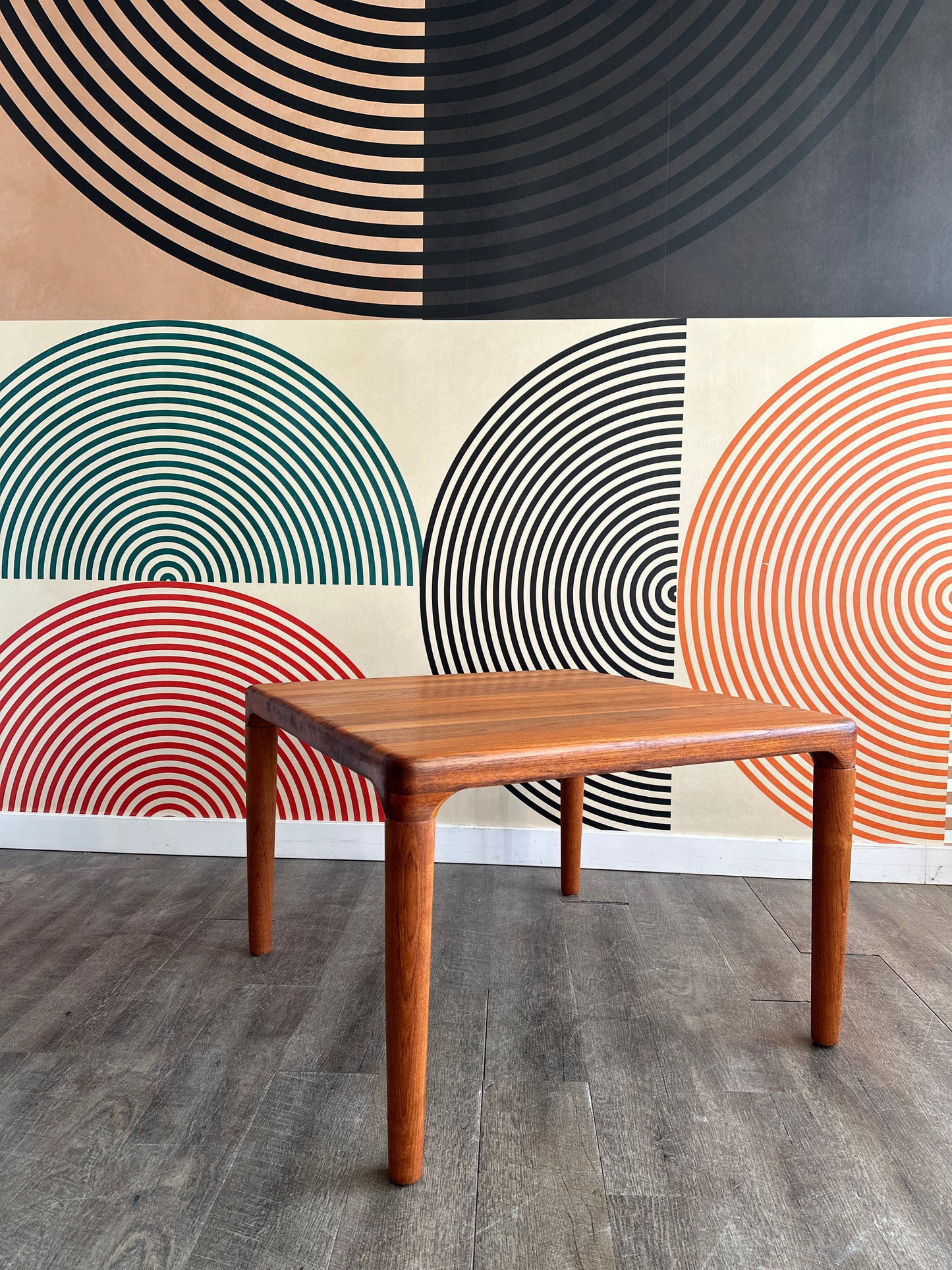 Solid Teak Square Coffee Table by Glostrup