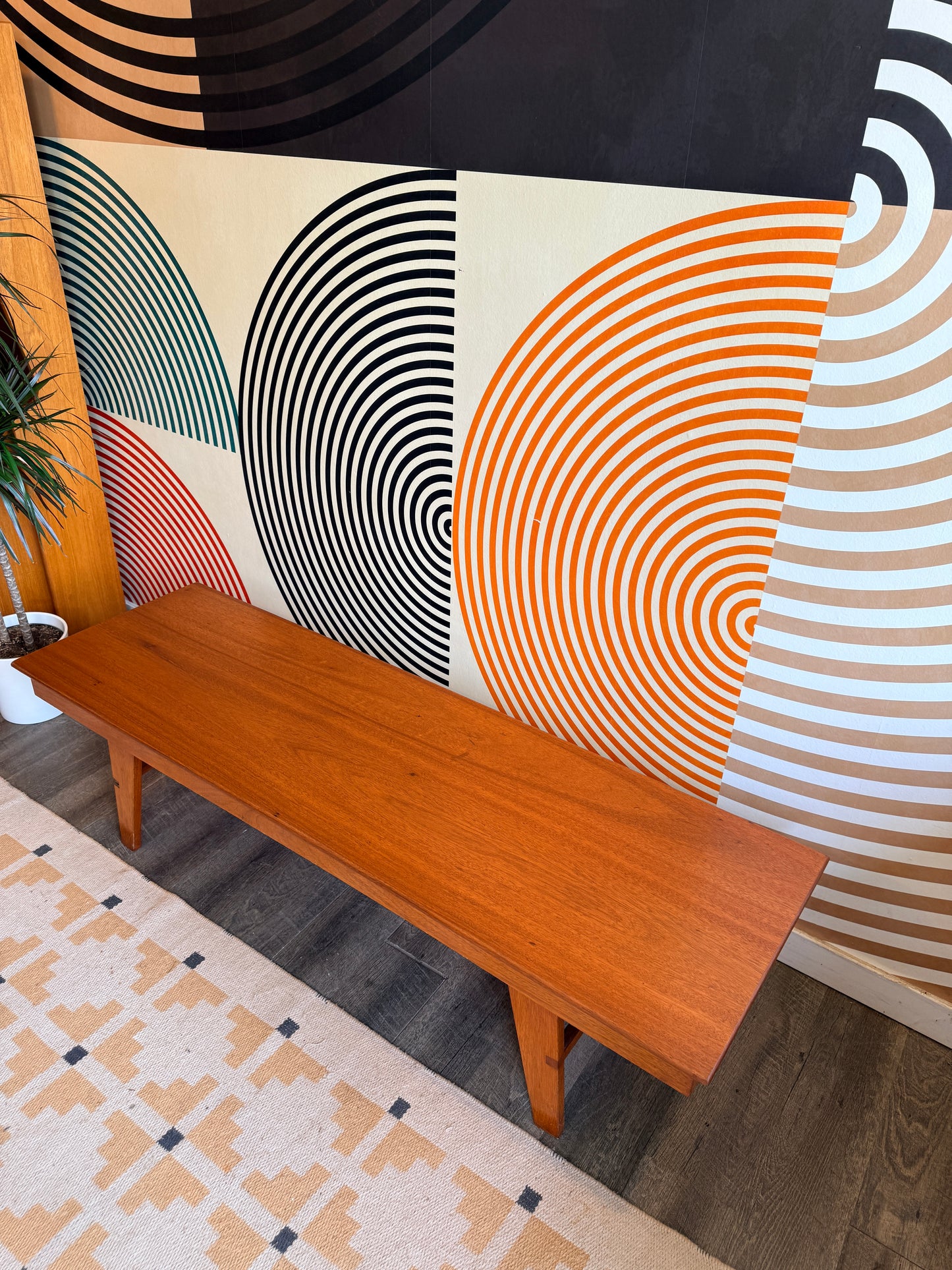 Vintage Wooden Coffee Table