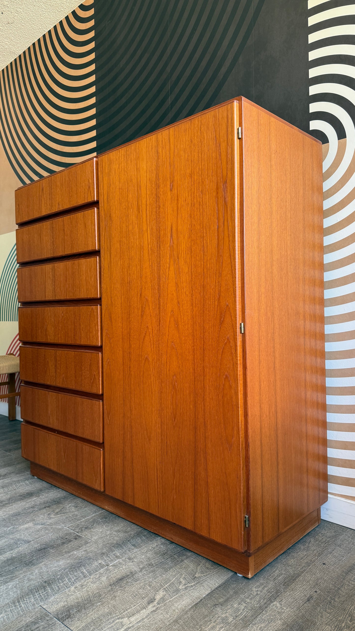 Danish Teak Wardrobe by Komfort