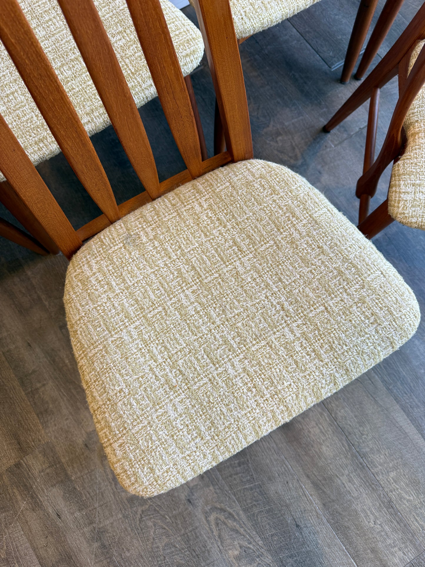 Set of 6 Teak Niels Koefoed Hornslet “Eva” Dining Chairs