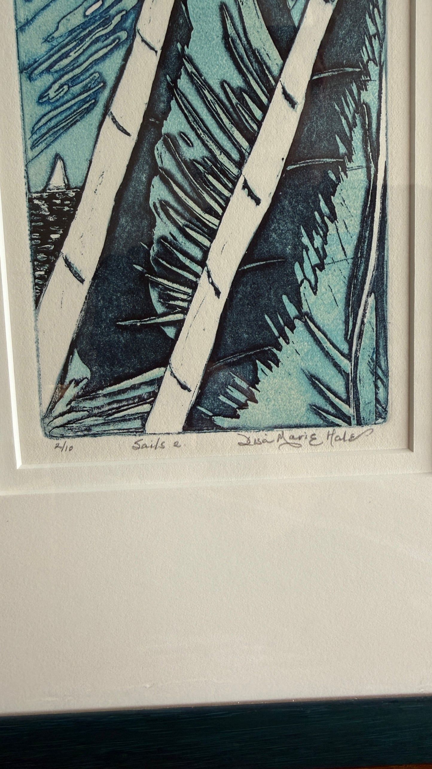 “Sails 2” Limited Edition Print by Disa Marie Hale