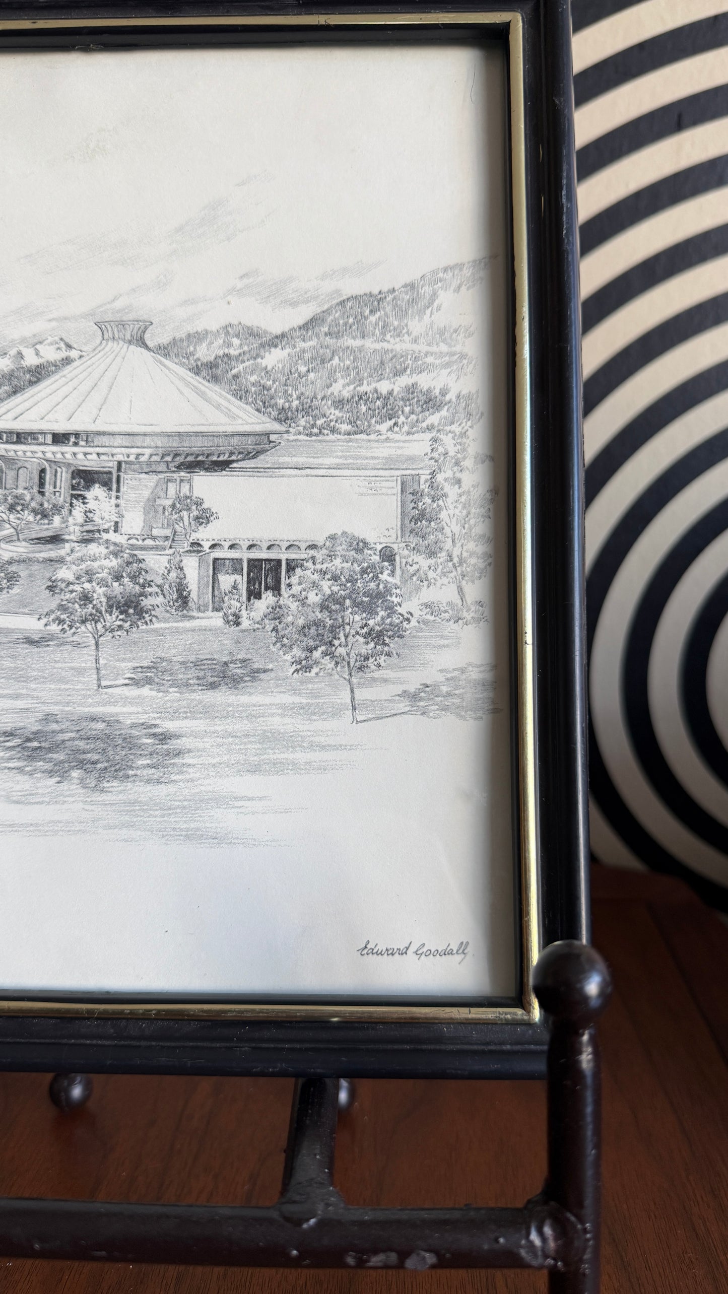 H.R. MacMillan Planetarium Vancouver BC Architectural Print (Signed Edward Goodall)