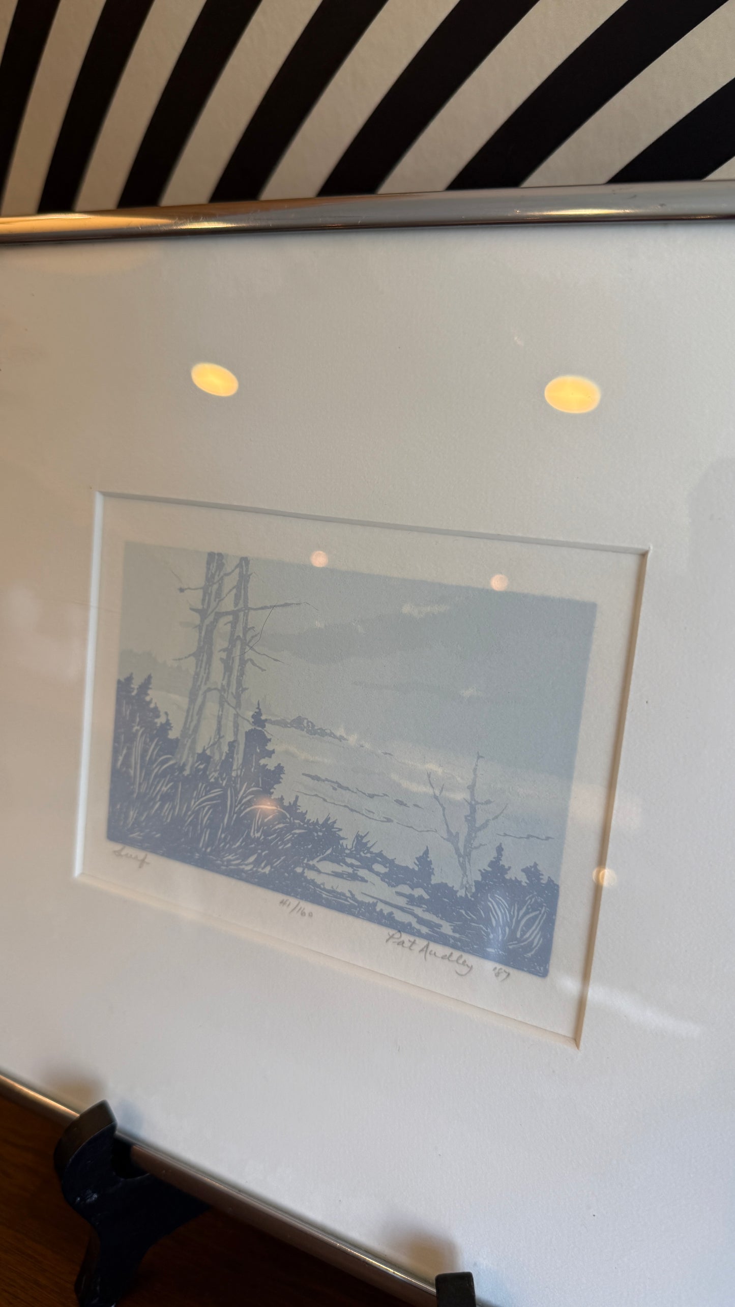 Vintage Limited Edition Landscape Print – Signed & Numbered (1989)