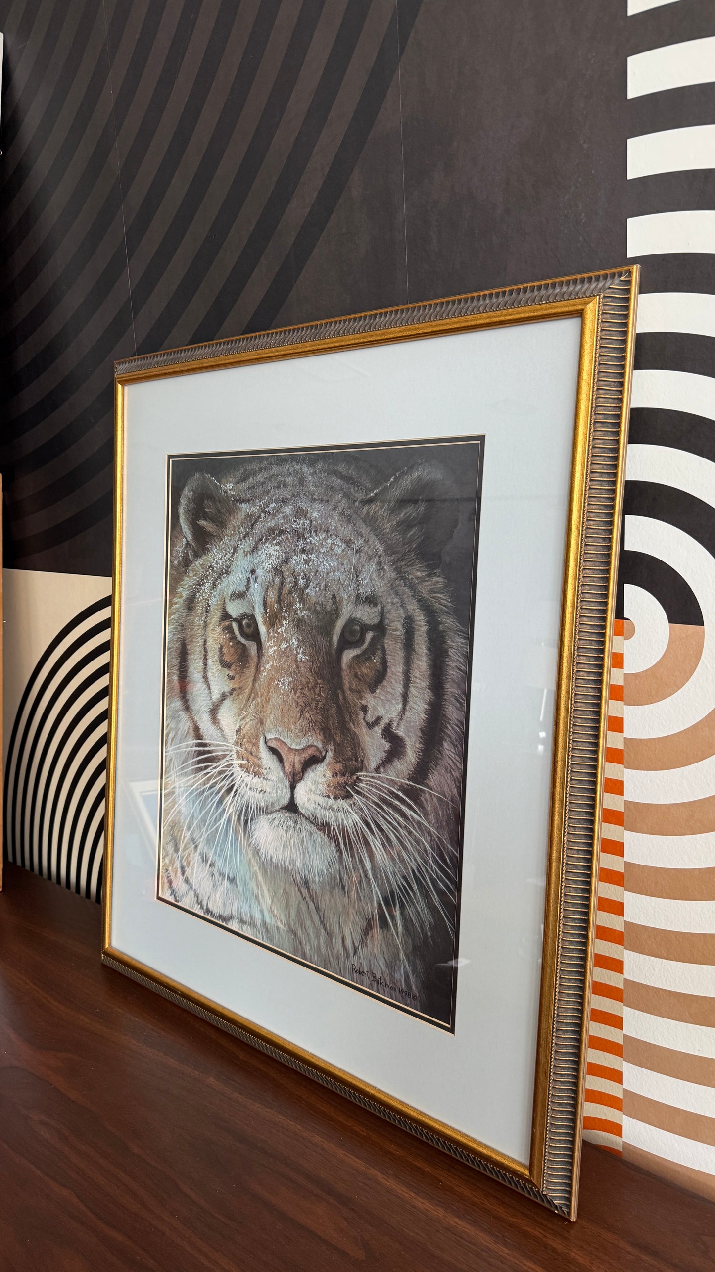 “Tiger Portrait” Wildlife Print by Robert Bateman (1998)