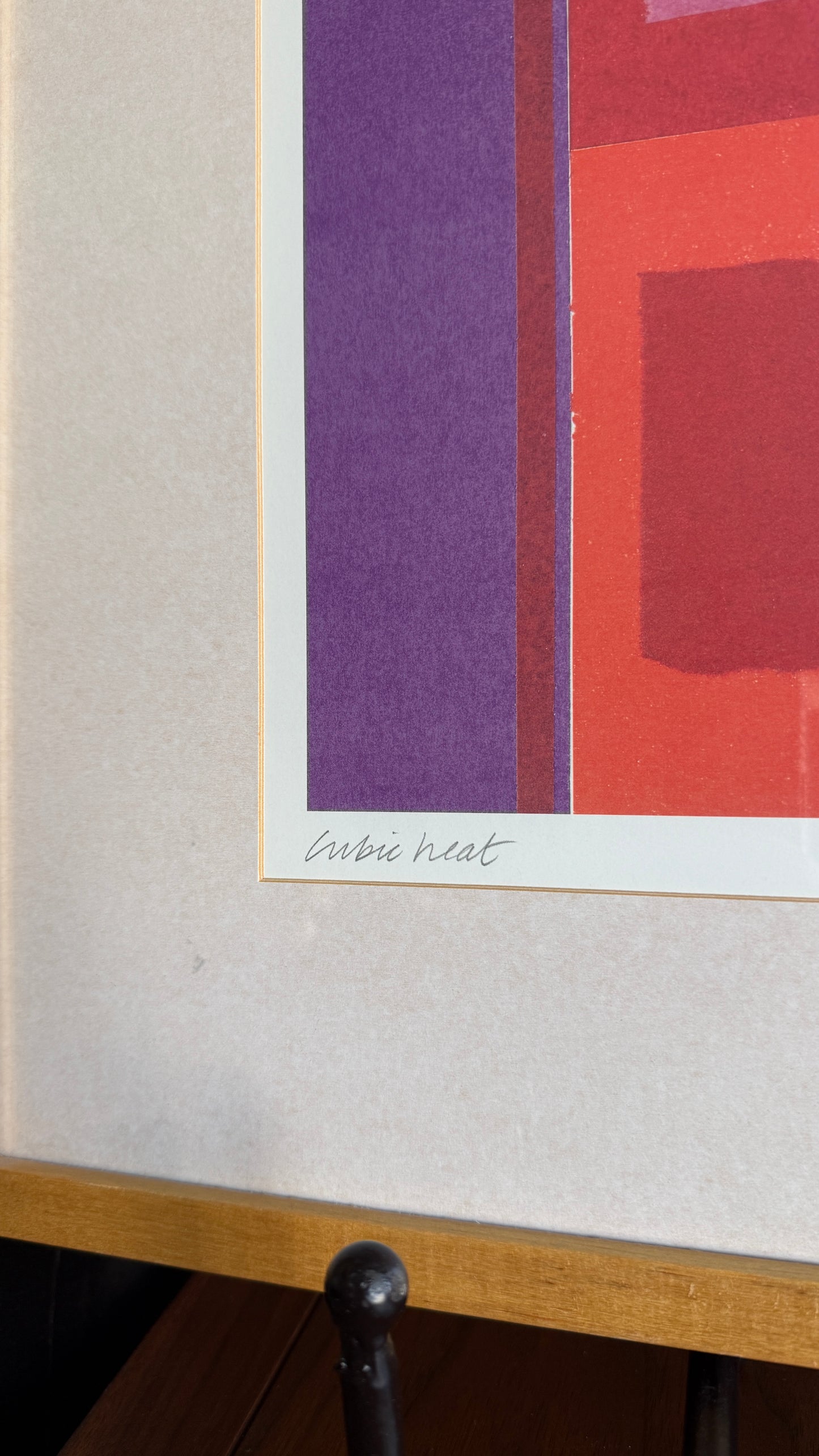 Rare IKEA “Cubic Heat” Print (1990s)