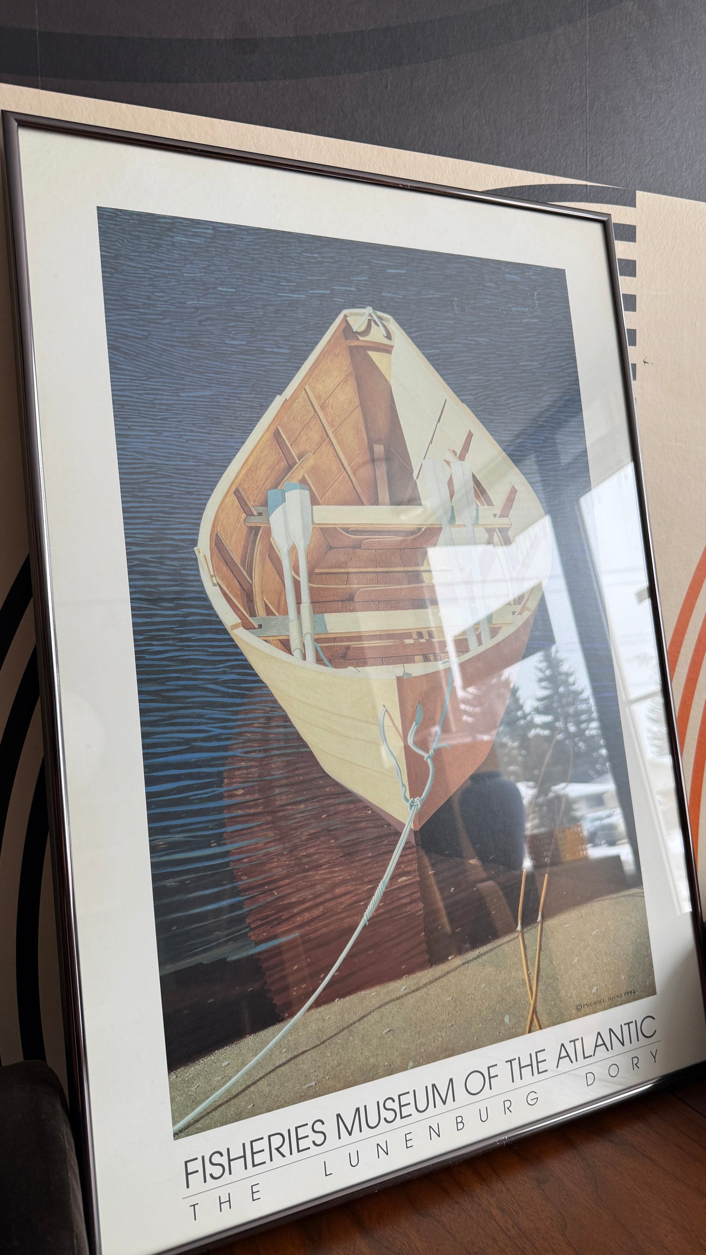 Fisheries Museum of the Atlantic – The Lunenburg Dory Poster