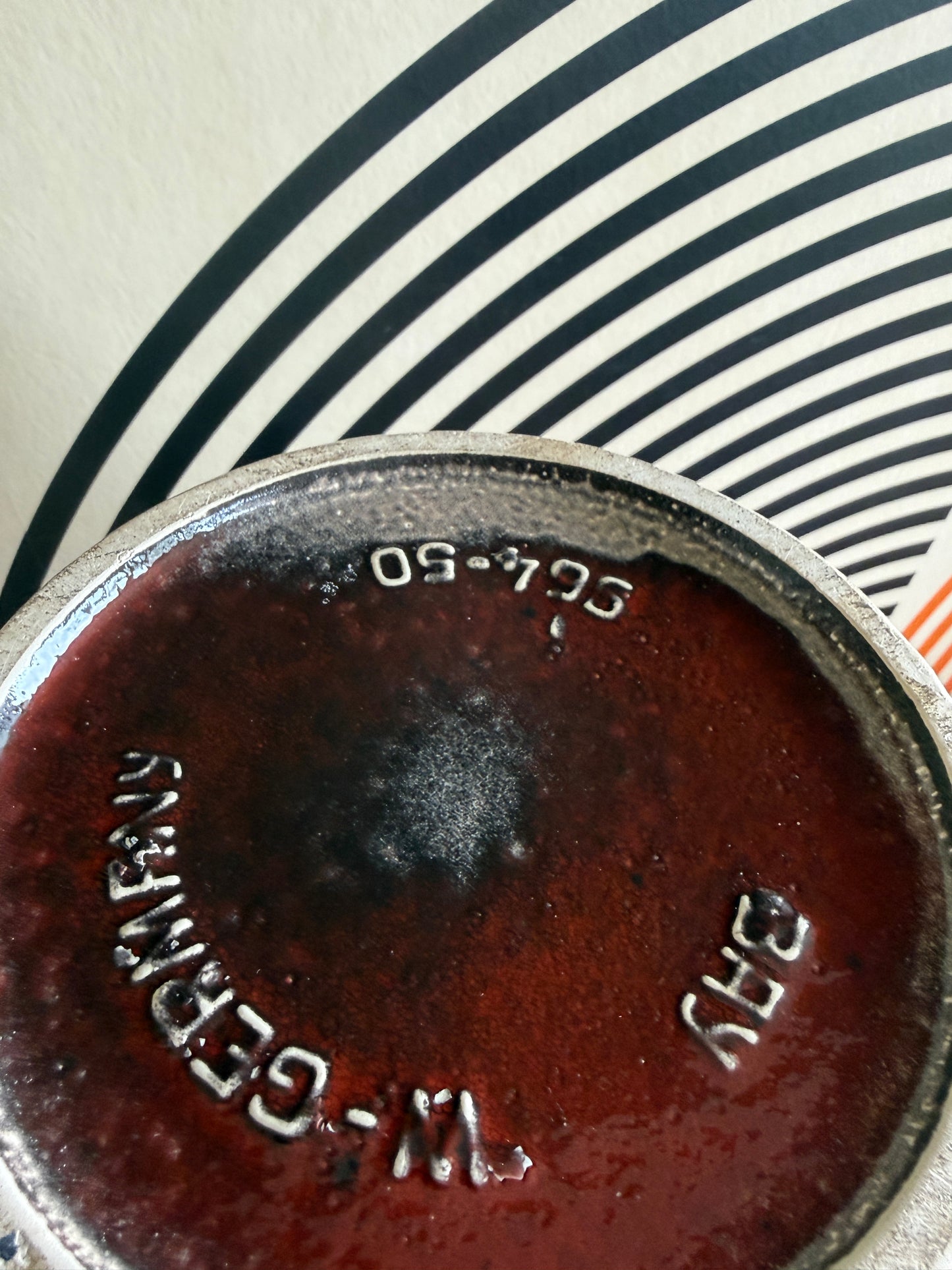 Vintage West German Pottery Vase