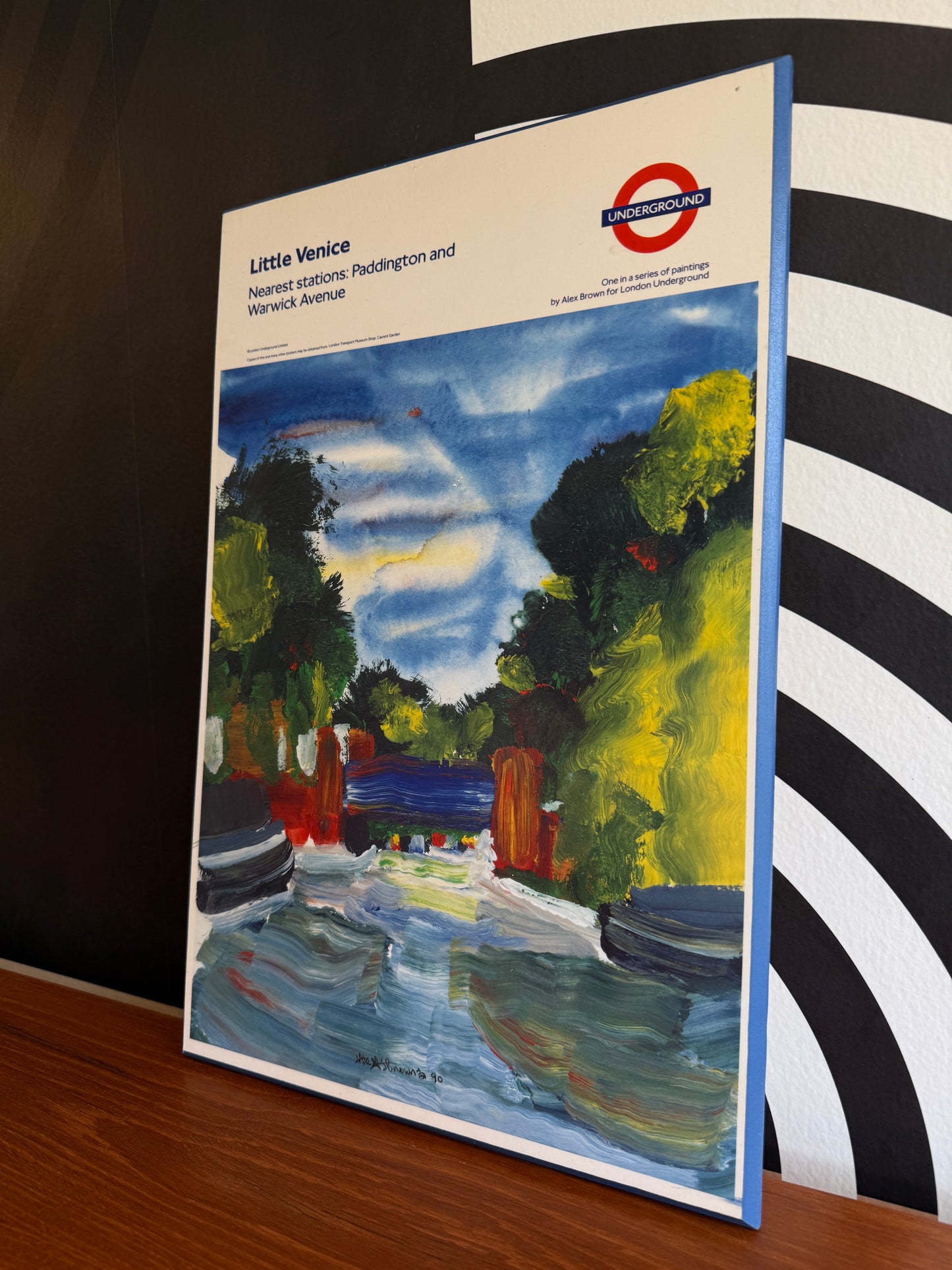 Little Venice – London Underground Poster 11” x 17”
