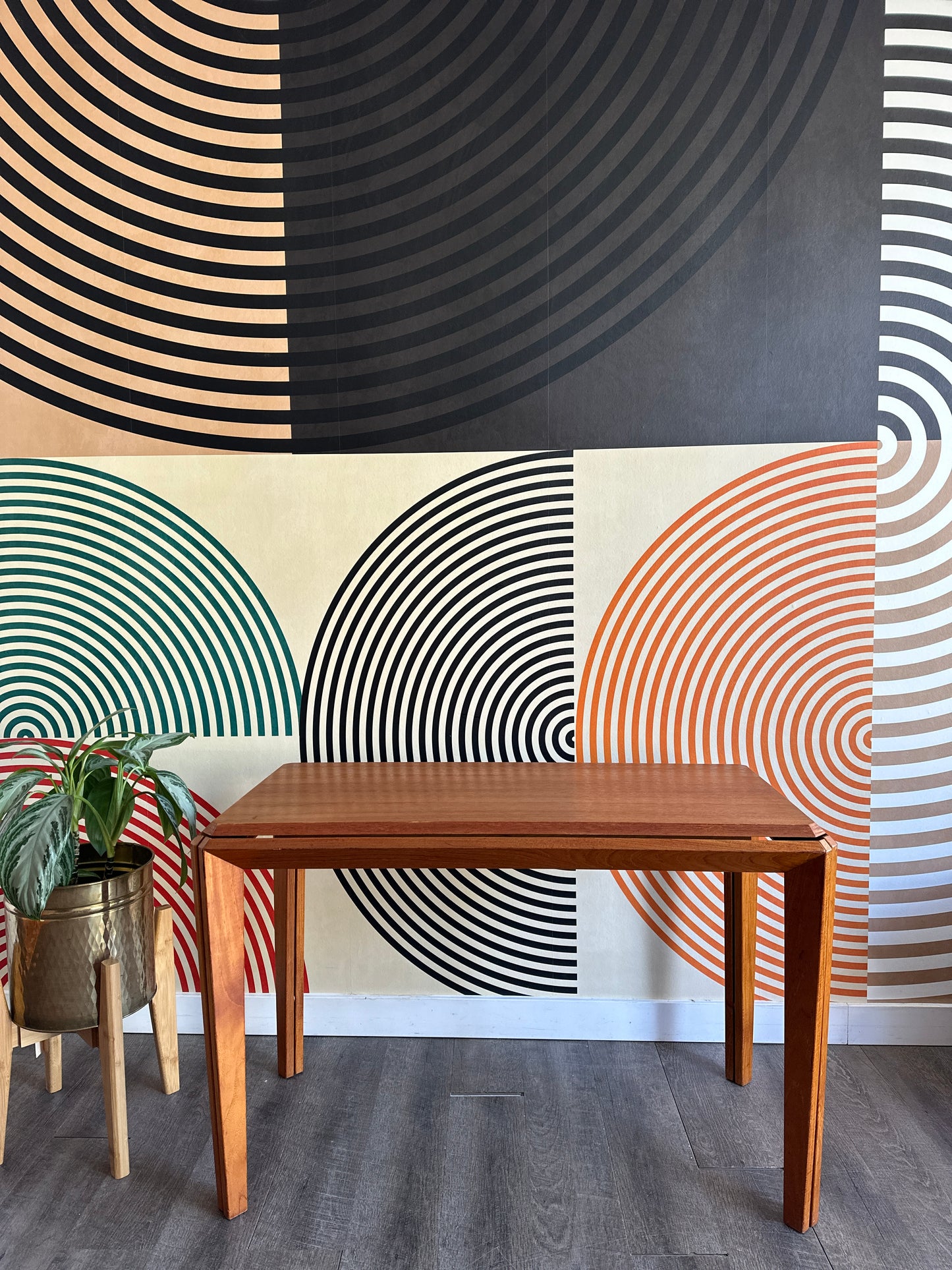 Danish Teak Console Table