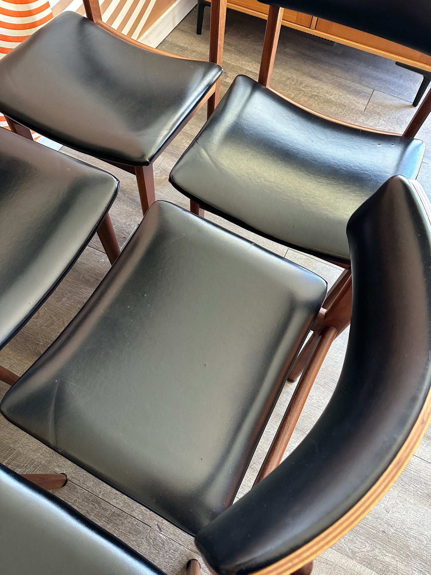 Set of 6 MCM Teak Dining Chairs