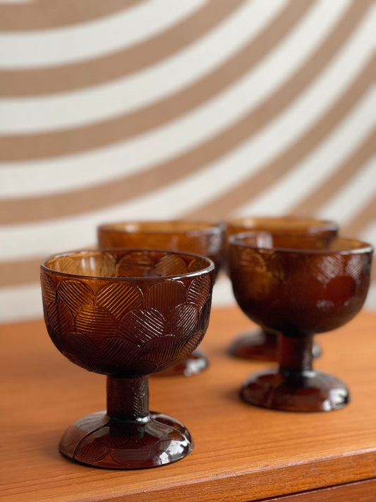 Vintage “Miranda” Footed Bowls by Heikki Orvala