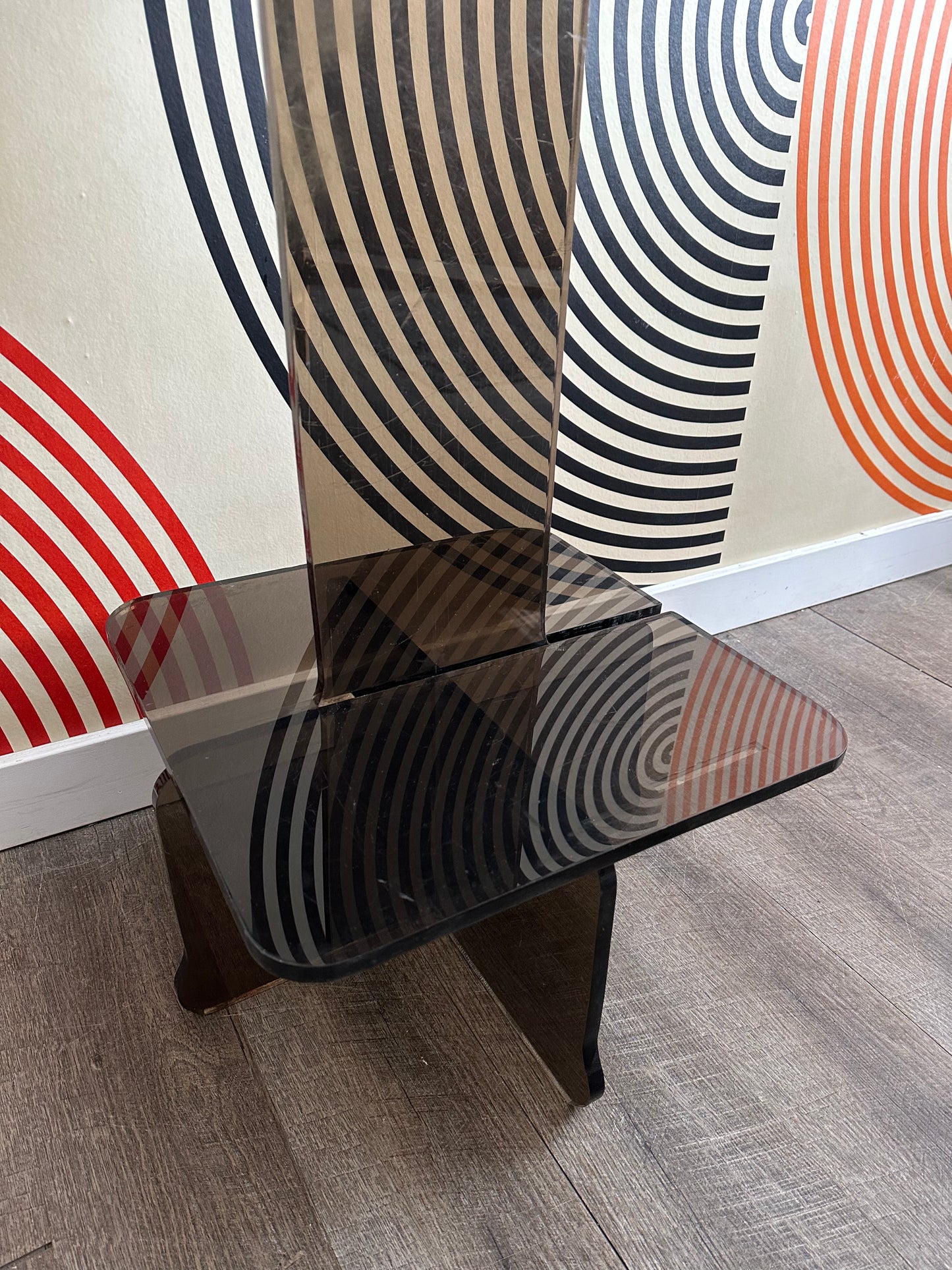 Vintage Lucite Lion Valet