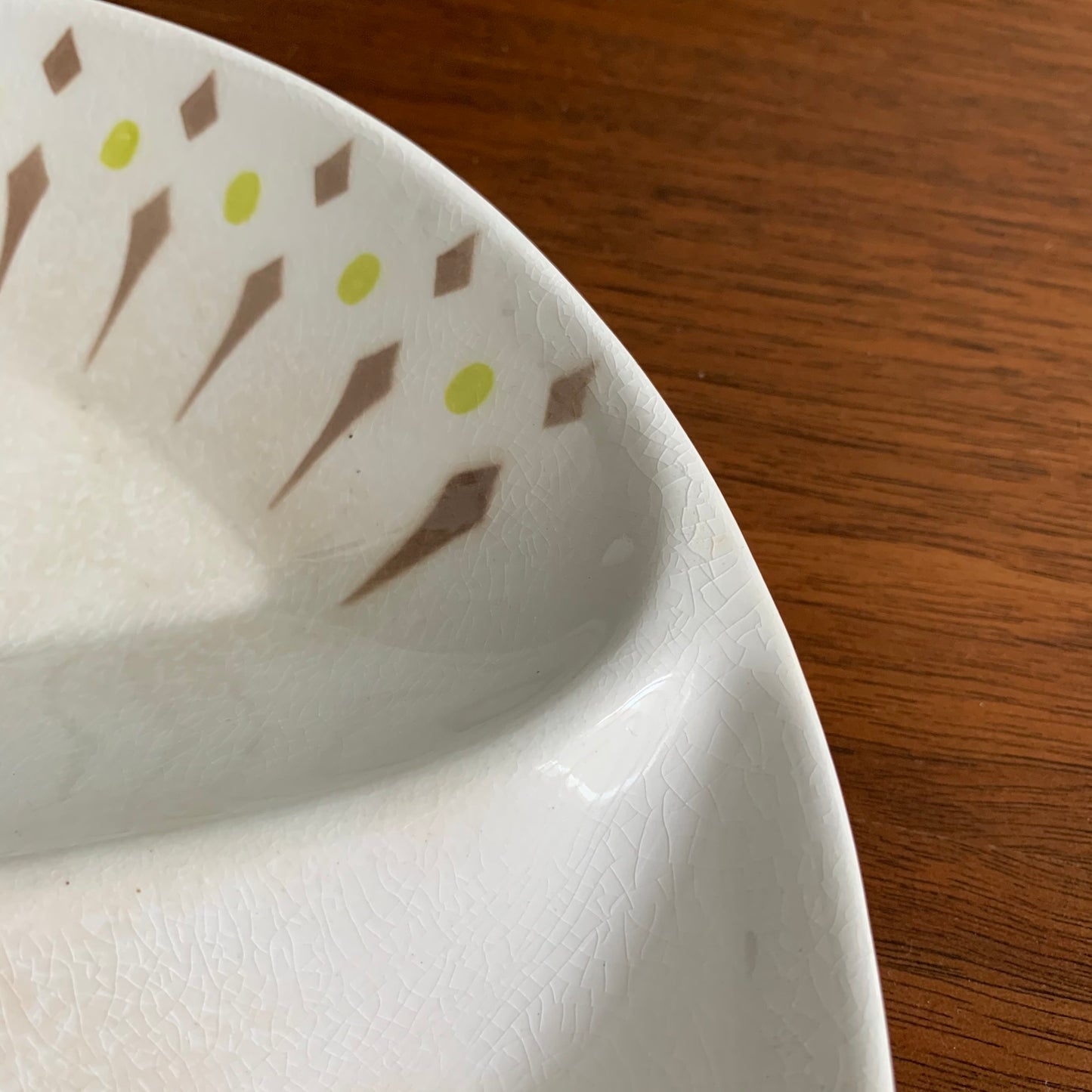 Vintage MCM Japanese Serving Plate