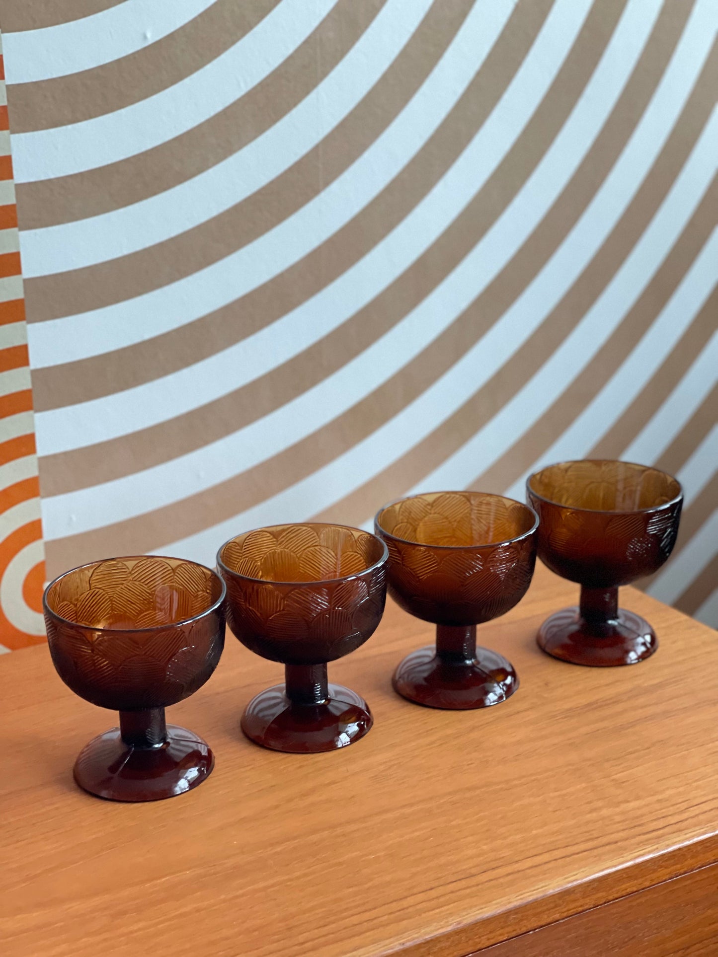 Vintage “Miranda” Footed Bowls by Heikki Orvala