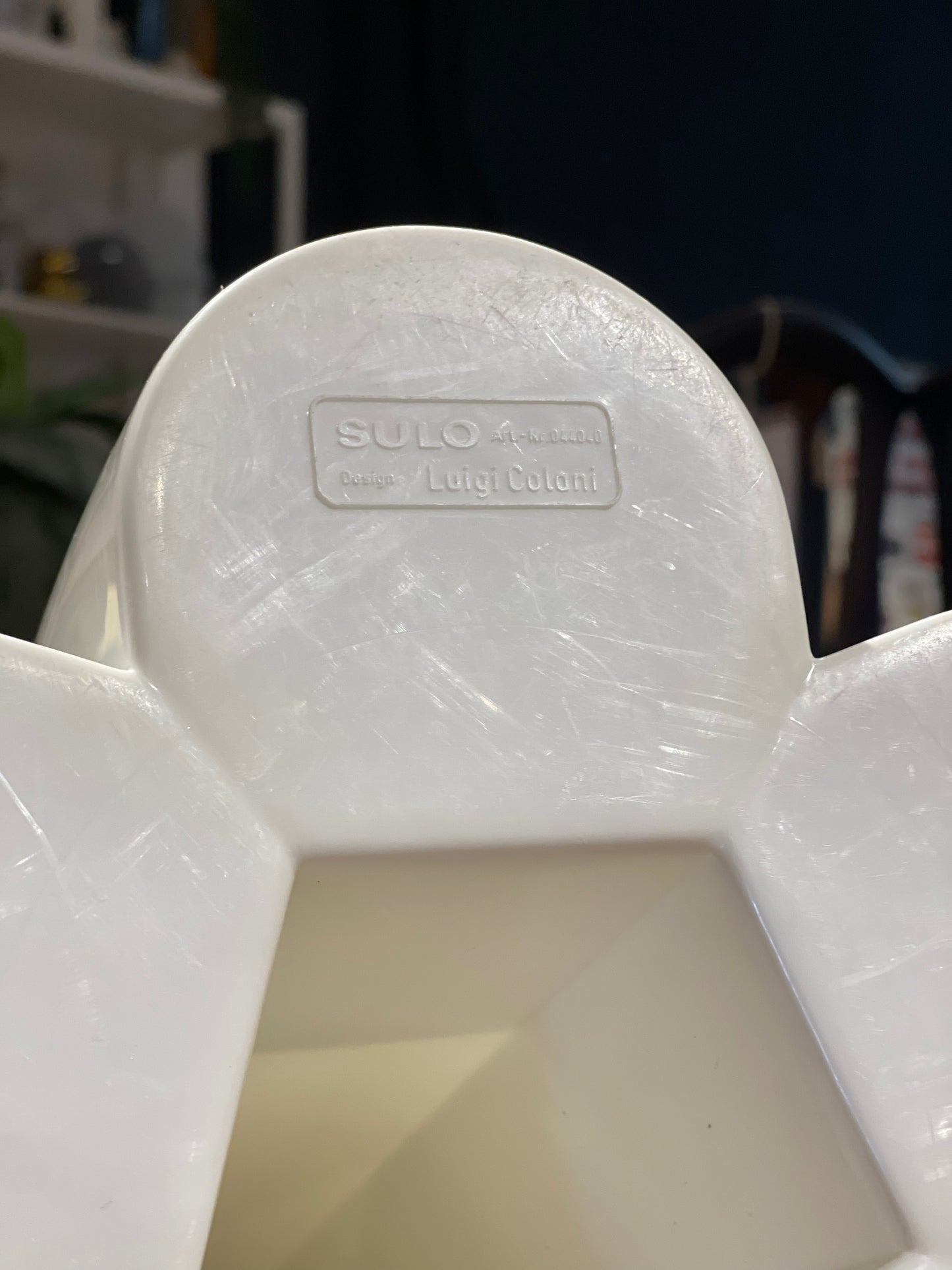 1970s Luigi Colani Plastic Caddy