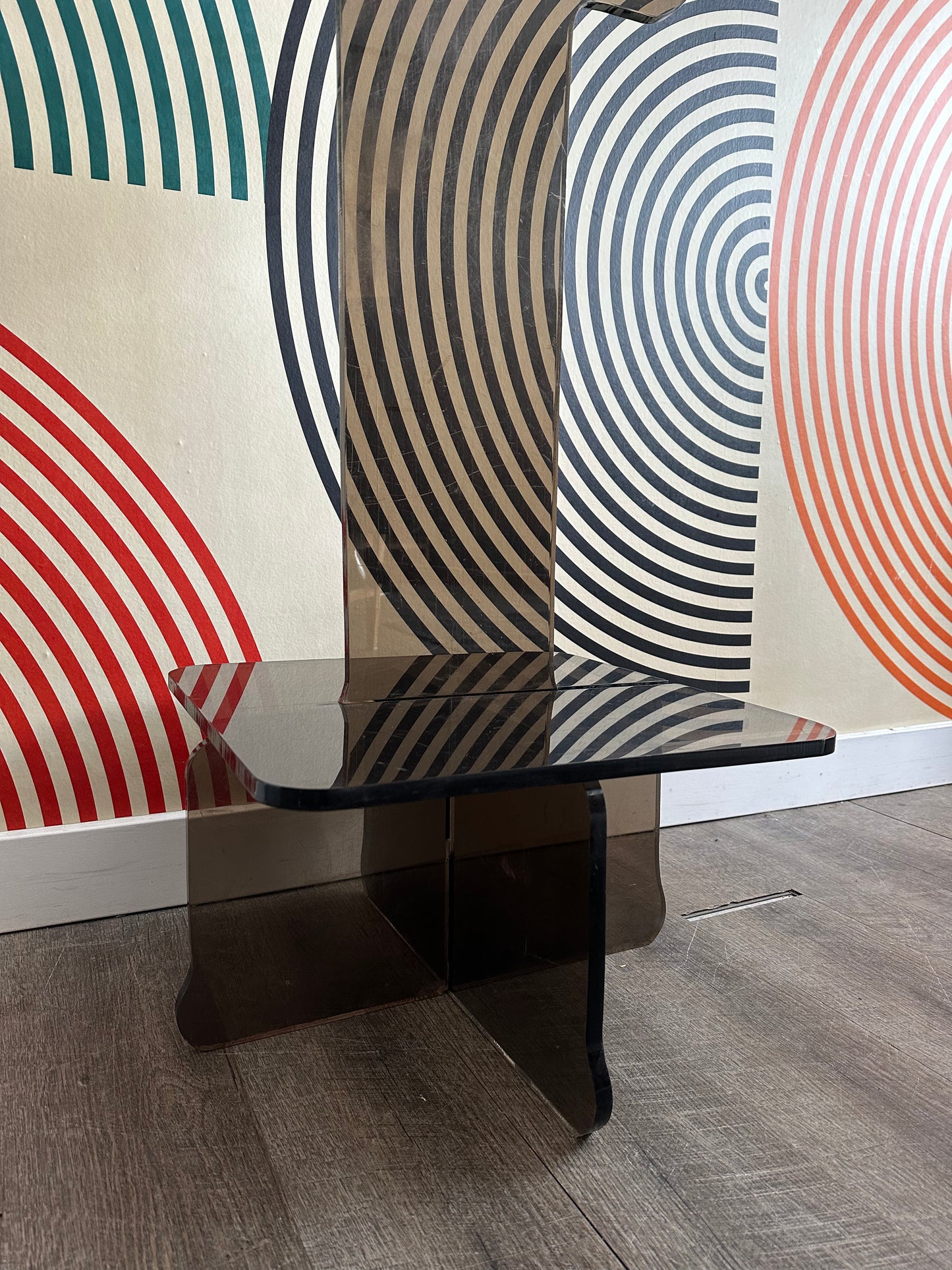 Vintage Lucite Lion Valet