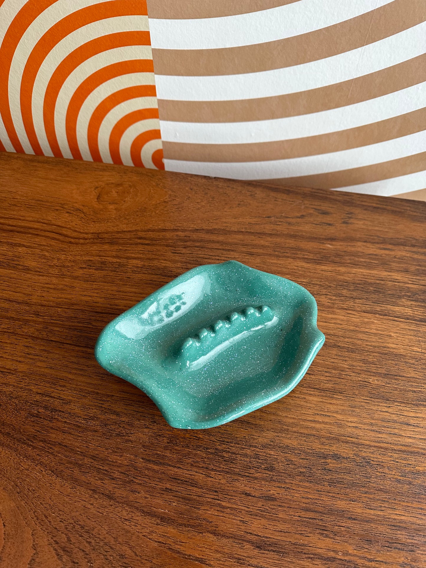 Vintage MCM Ceramic Ashtray