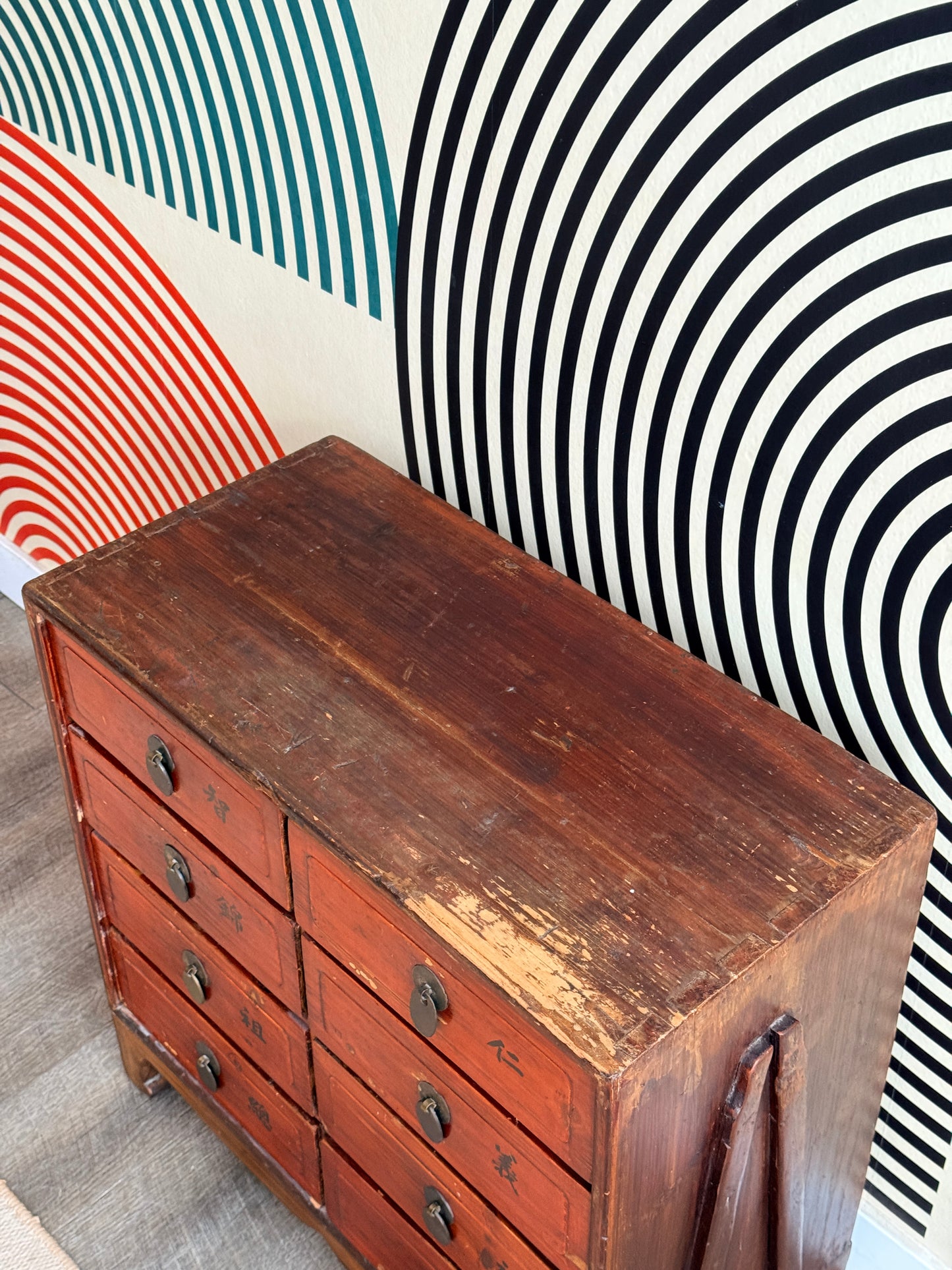 Vintage Chinese Apothecary Cabinet