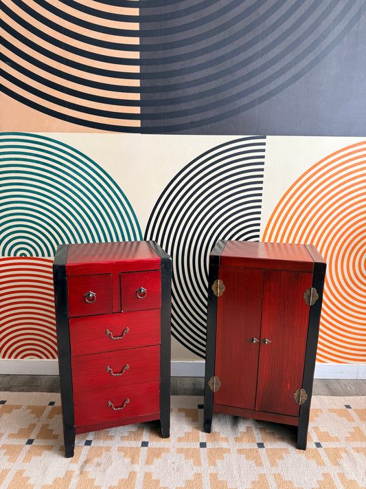 Pair of Vintage Chinese End Tables