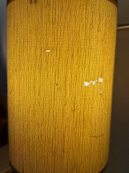 Small Vintage Teak Table Lamp