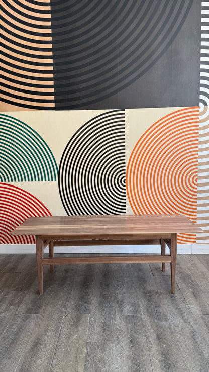 Custom Solid Walnut Coffee Table