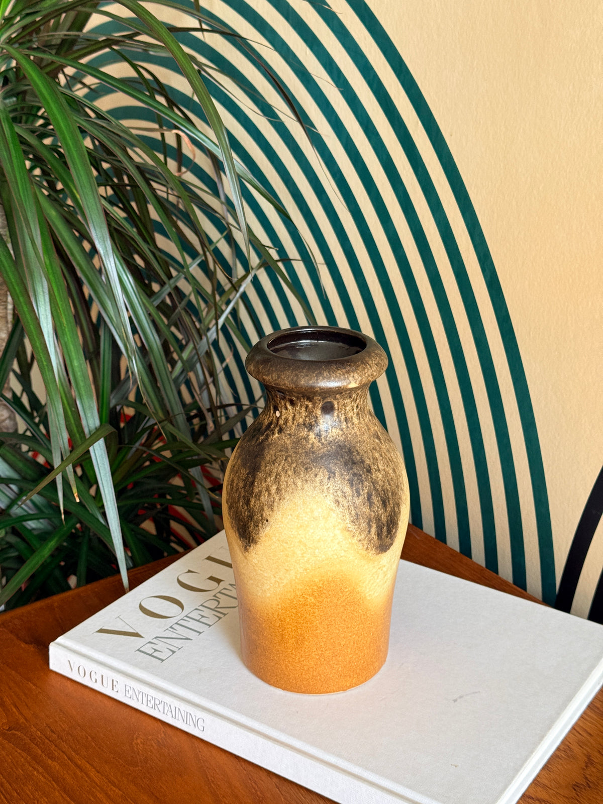 Vintage W.German Pottery Vase by Scheurich ,208/21