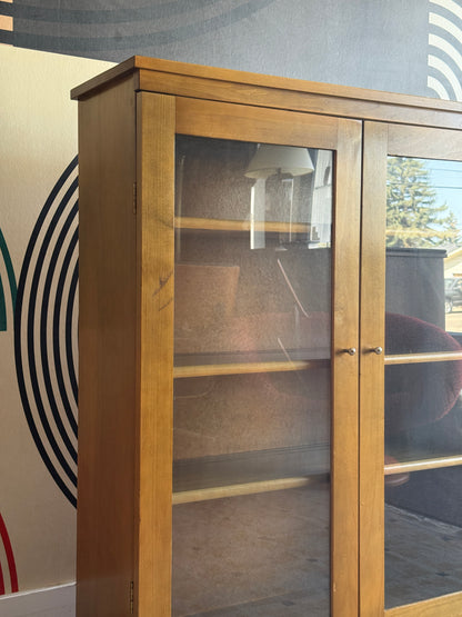 Vintage Bookcase Cabinet