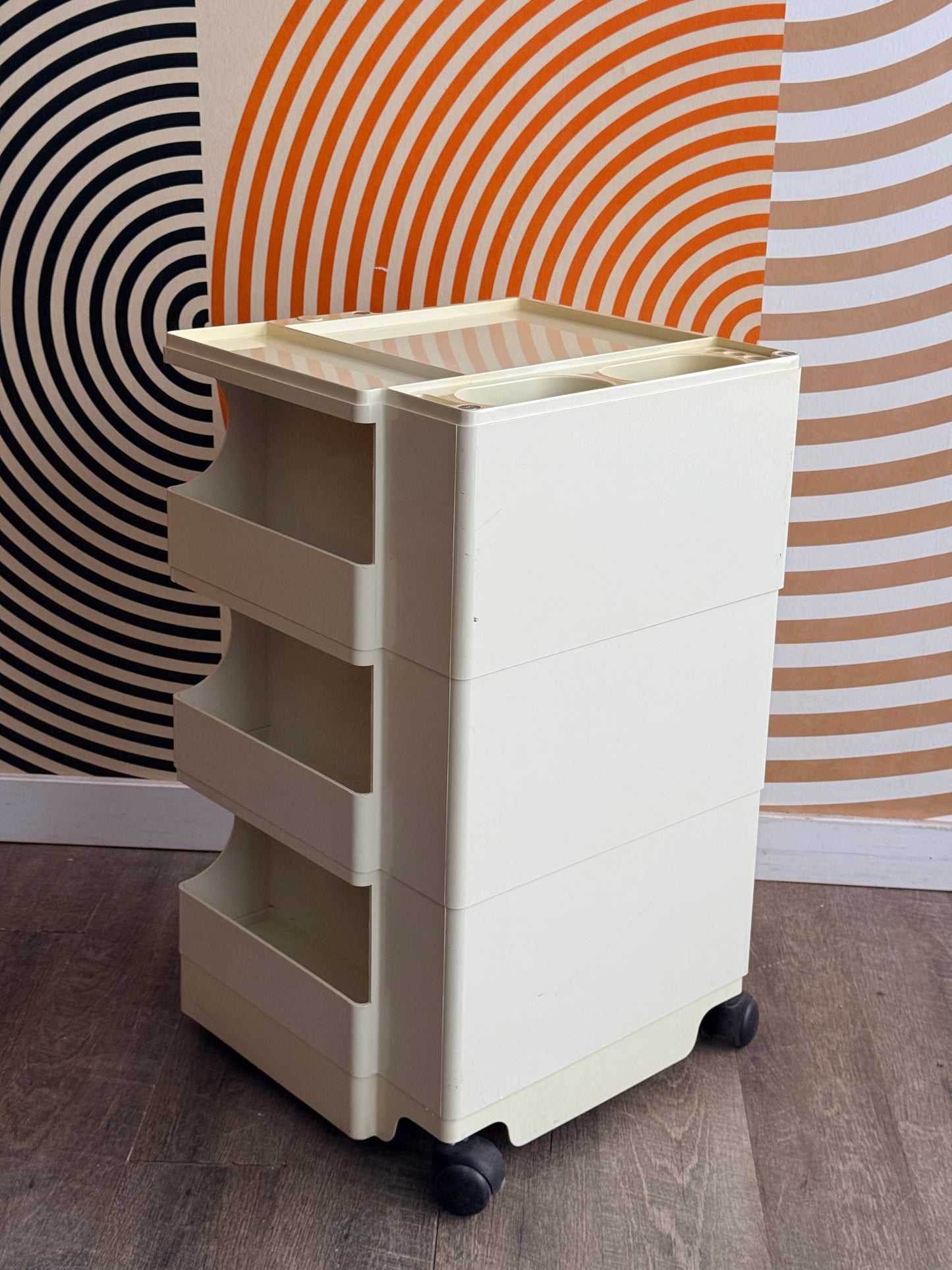 Vintage Cosmos Taboret Trolley Adefi Made in Malaysia
