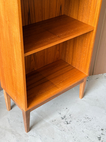 Vintage Danish Teak Bookcase on Custom Base by Ib Kofod Larsen