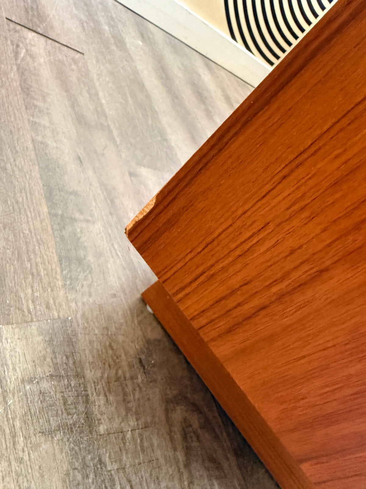 Vintage Teak Sideboard on a Platform Base