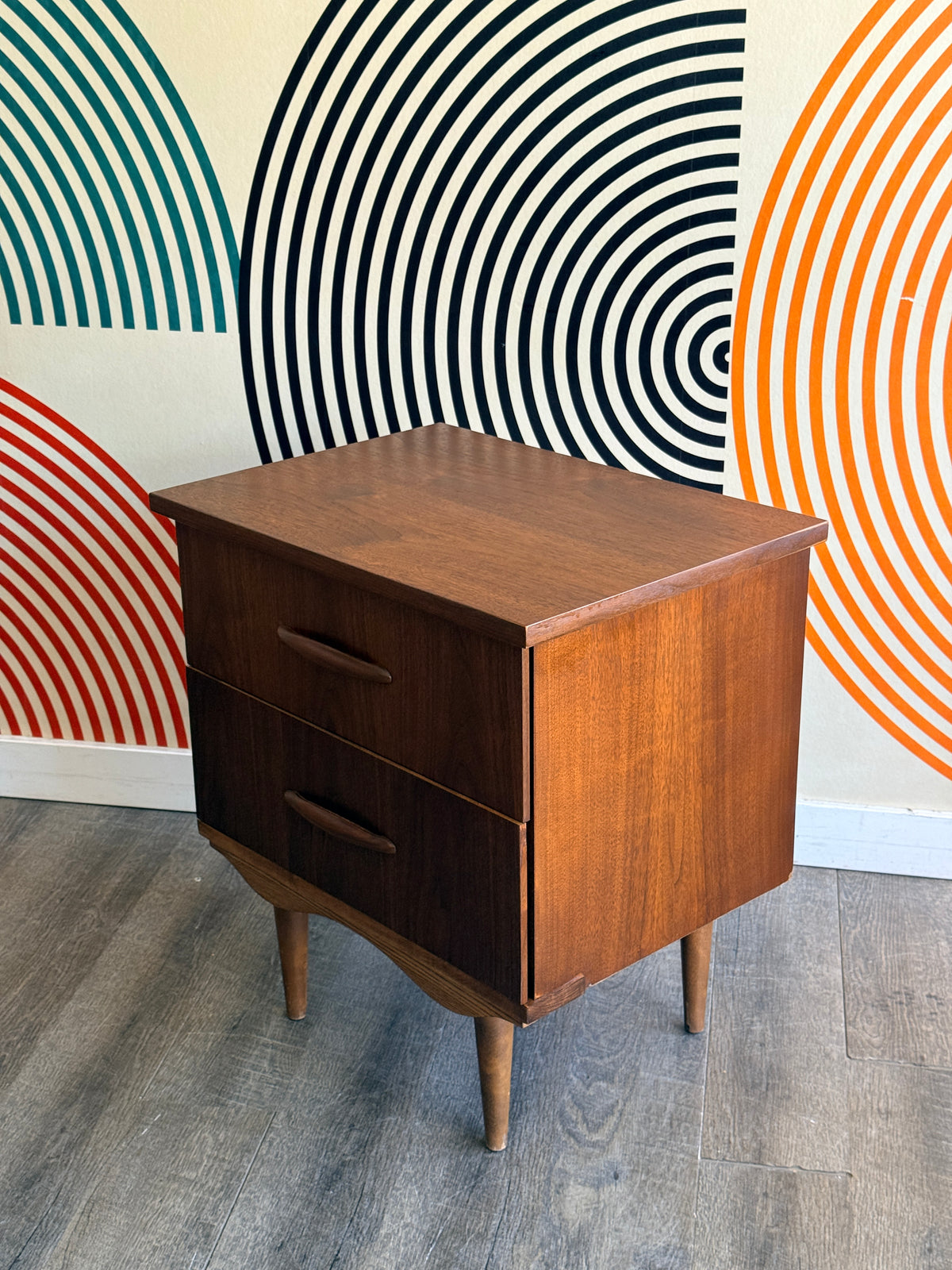 Vintage Hanover Two-Drawer Nightstand