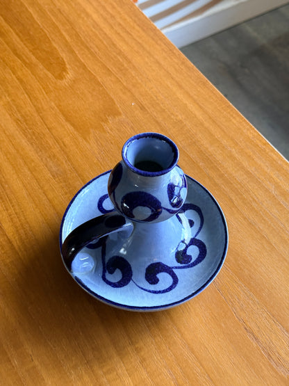 Vintage German Ceramic Candle Holder/Vase