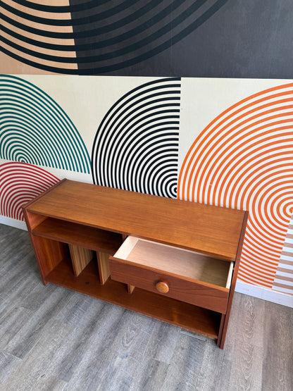 Vintage Teak Media Console