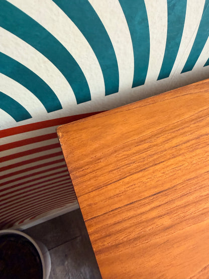 Vintage Teak Sideboard on a Platform Base