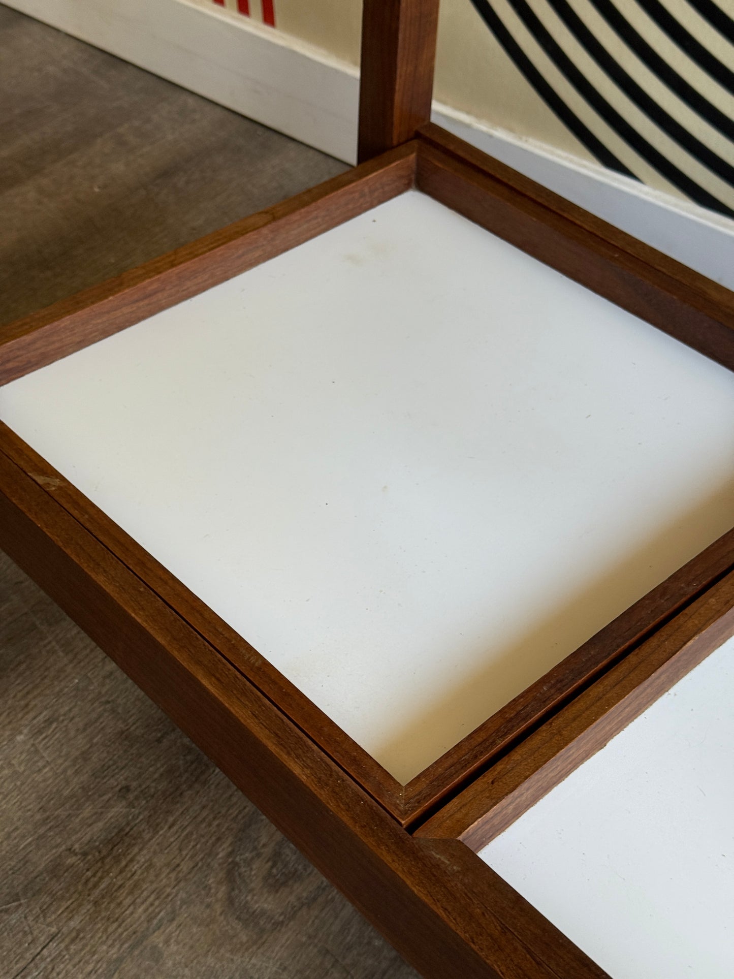 Vintage Teak Serving Table