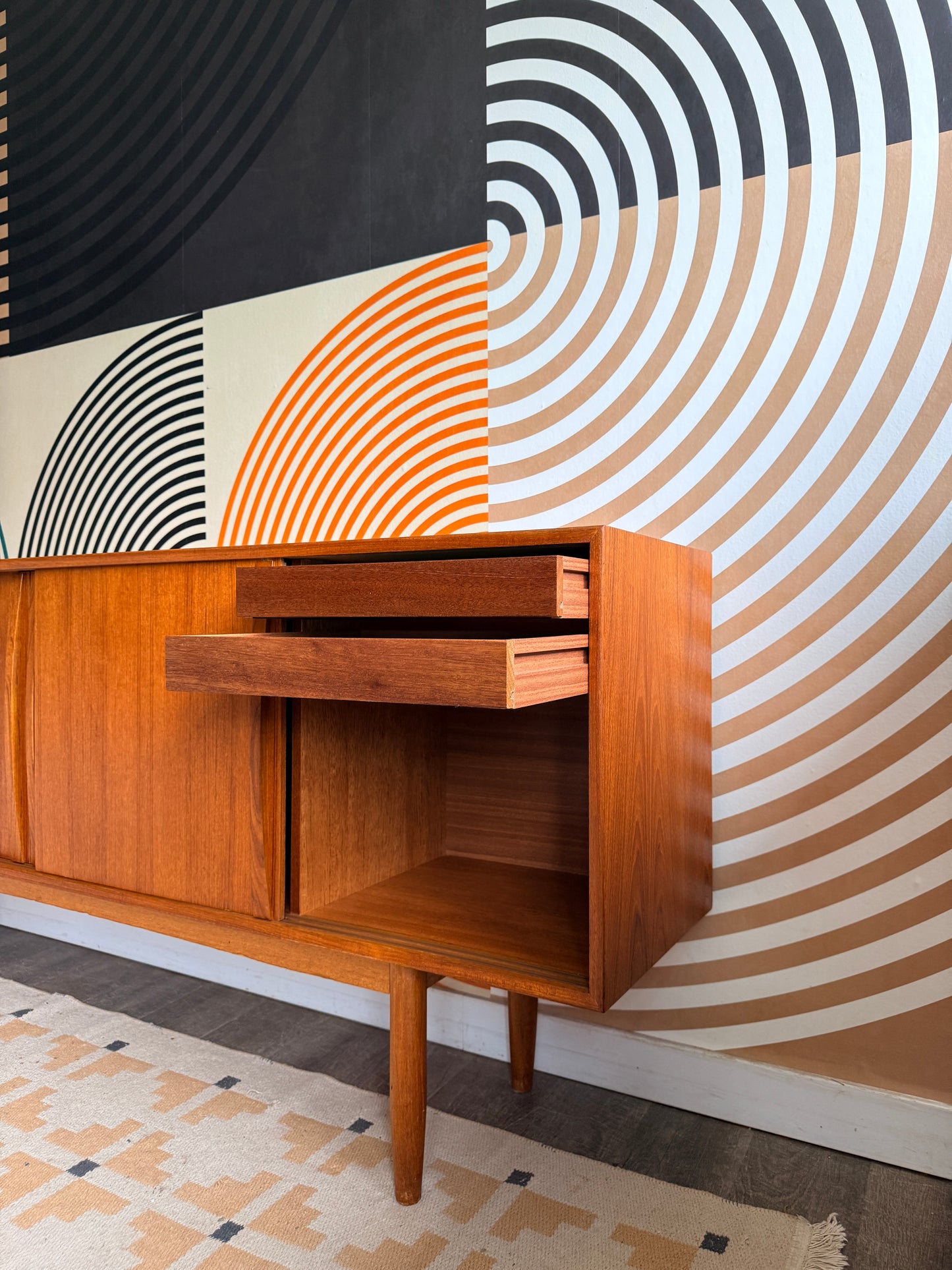 Vintage Teak Sideboard