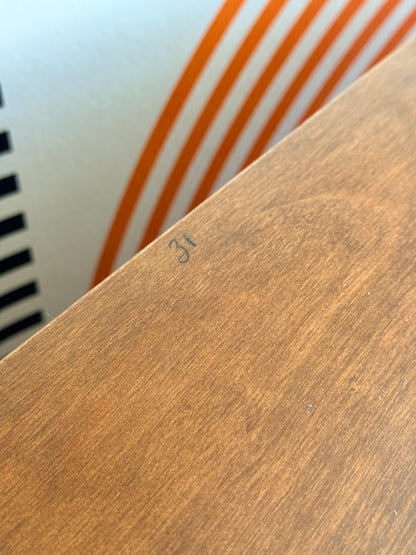 Vintage Mid-Century Deilcraft Walnut Display Cabinet