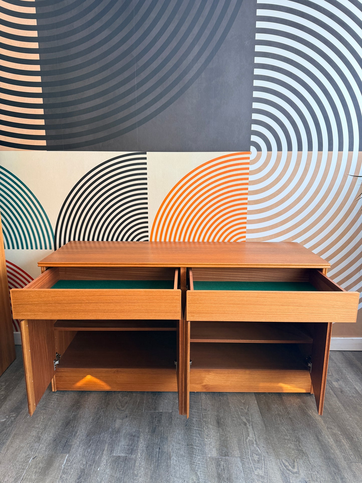 Vintage Teak Sideboard