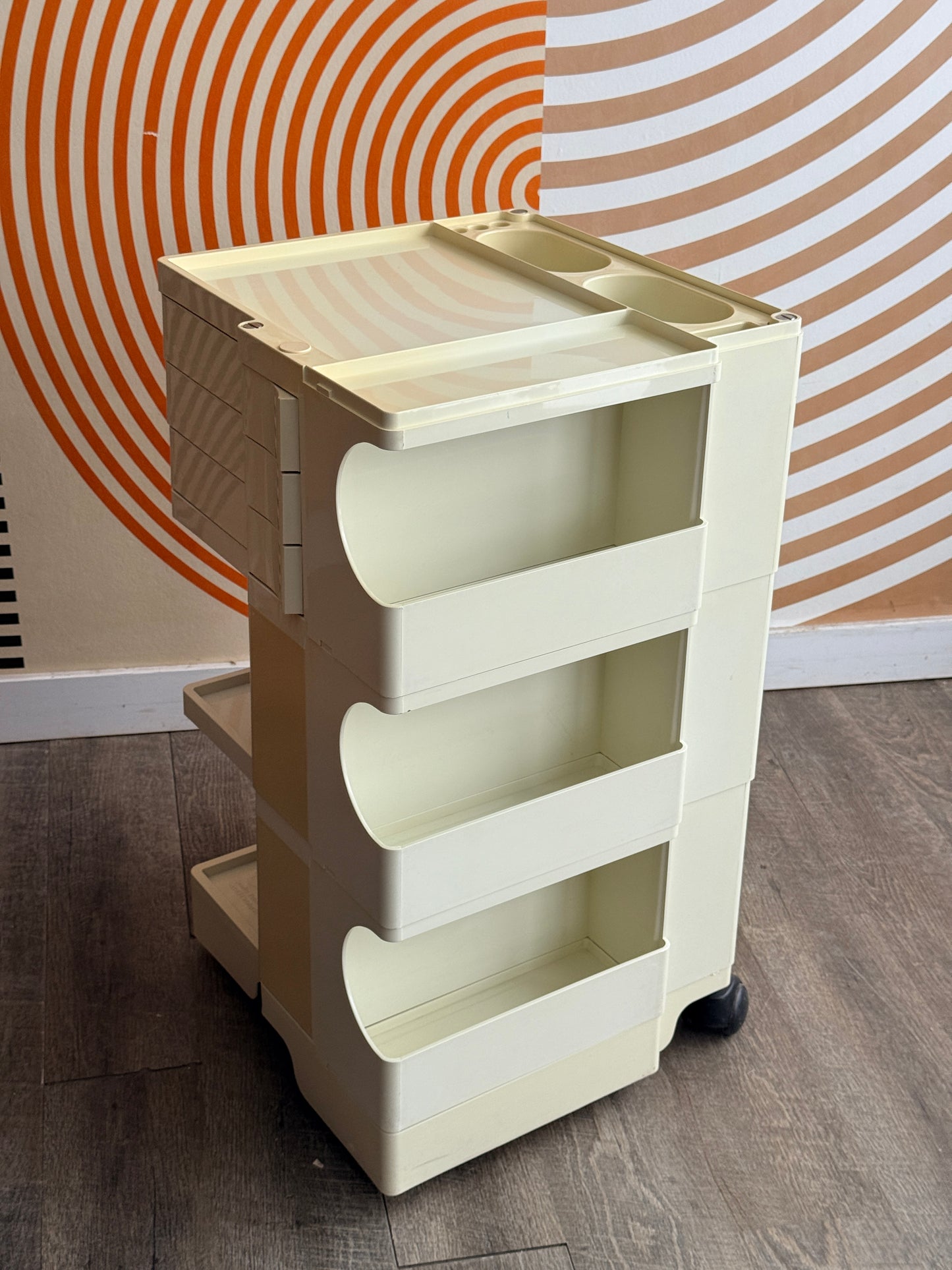 Vintage Cosmos Taboret Trolley Adefi Made in Malaysia
