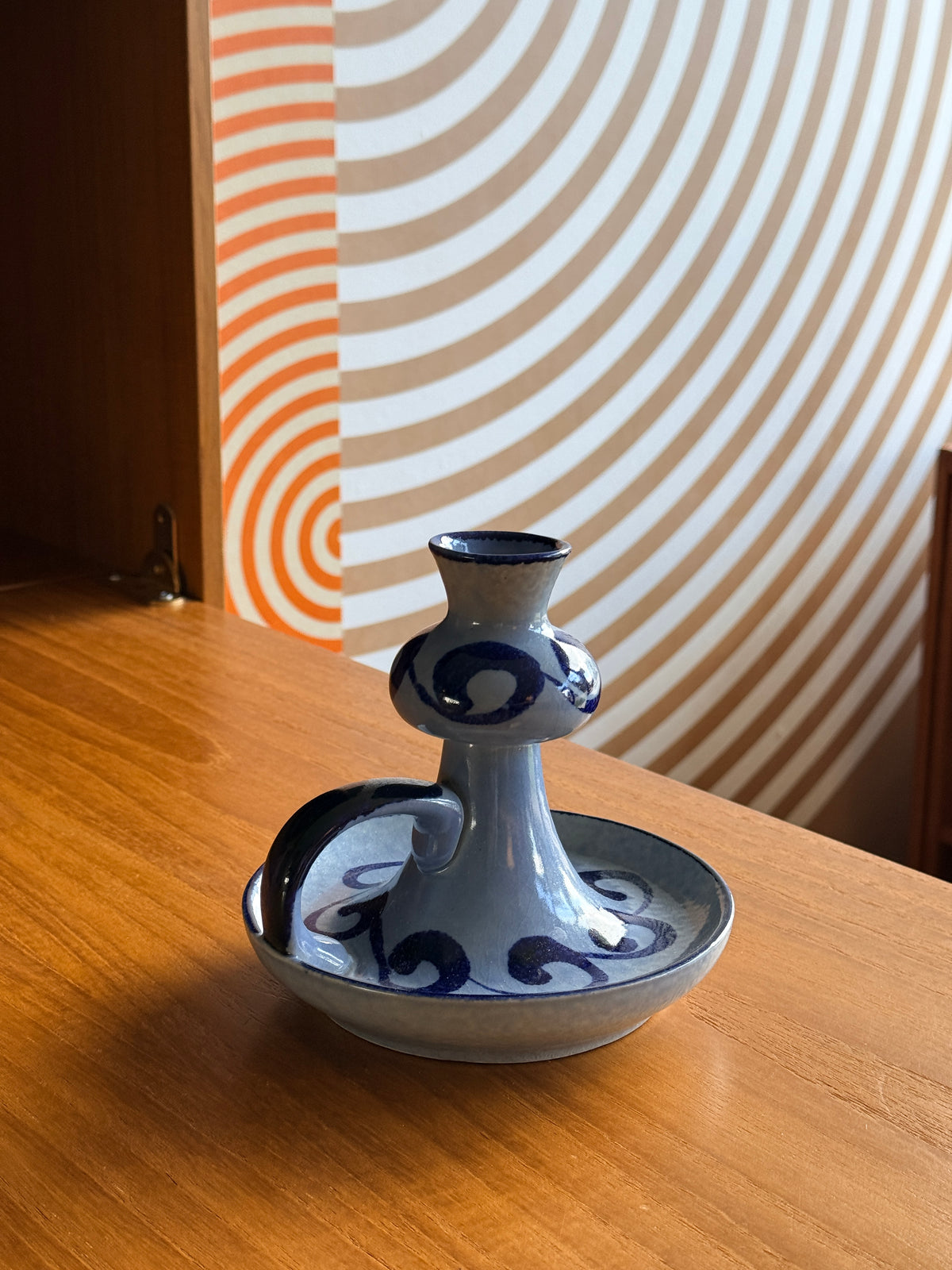 Vintage German Ceramic Candle Holder/Vase