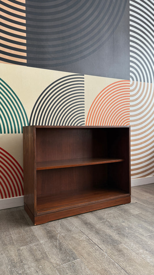 Vintage Walnut Bookcase