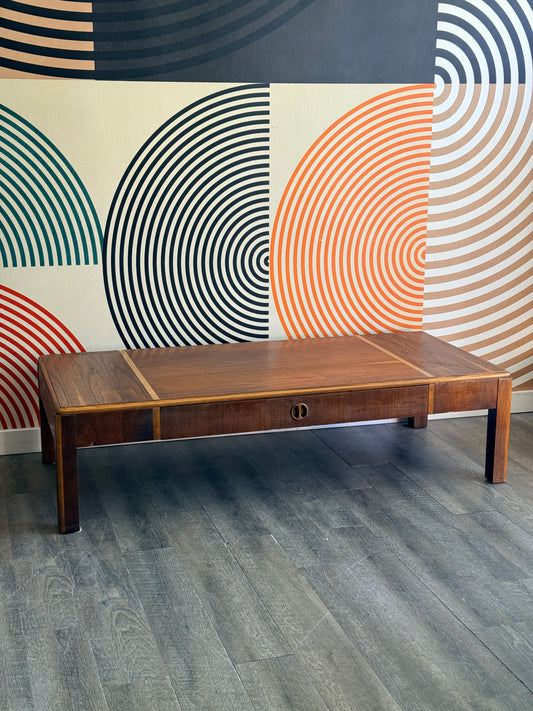 Vintage Walnut Coffee Table  by Lane Furniture
