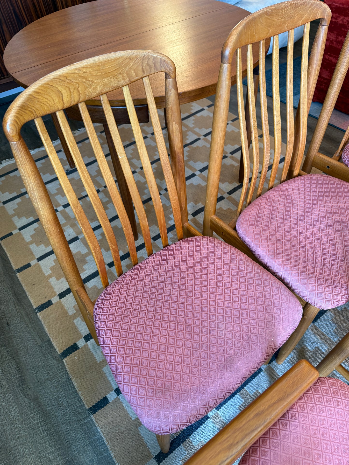 Set of 6 Teak Dining Chairs by Benny Linden