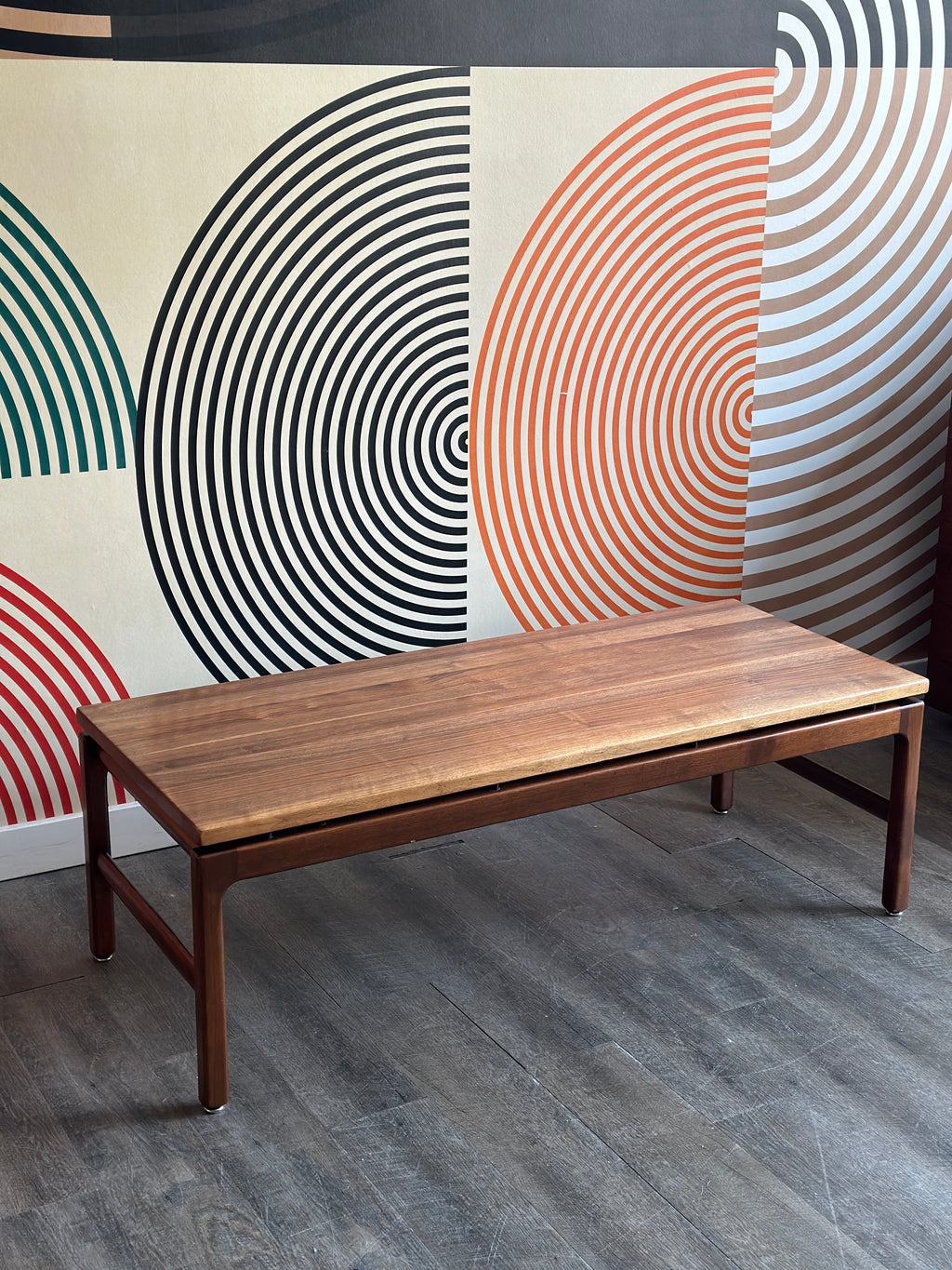Vintage Walnut Coffee Table