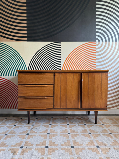 Mid-Century Walnut Credenza