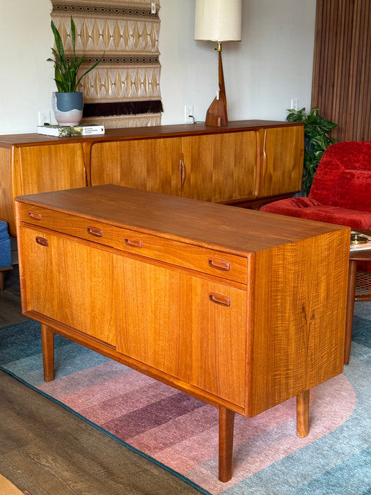Petite Teak Credenza/Sideboard