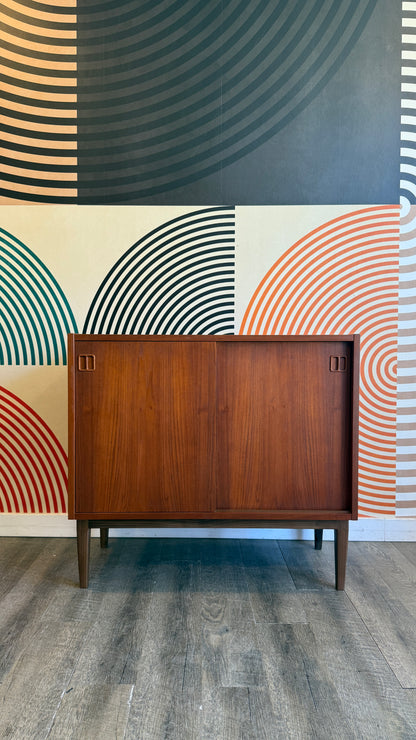 Vintage Danish Teak Cabinet on Custom Legs