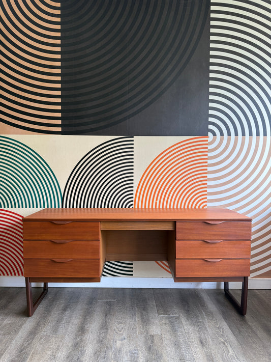 Vintage Midcentury Modern Vanity by Europa Furniture