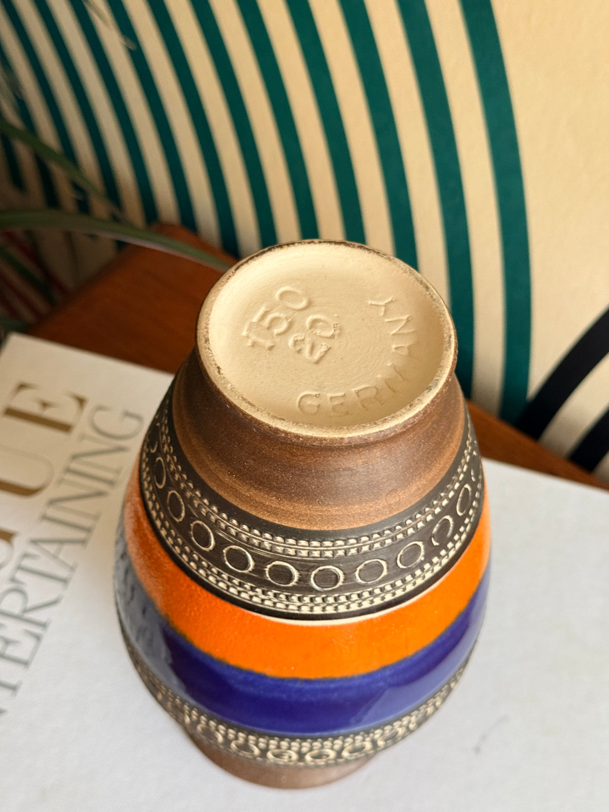 Vintage W.German Pottery Vase by  Dümler & Breiden,150/20