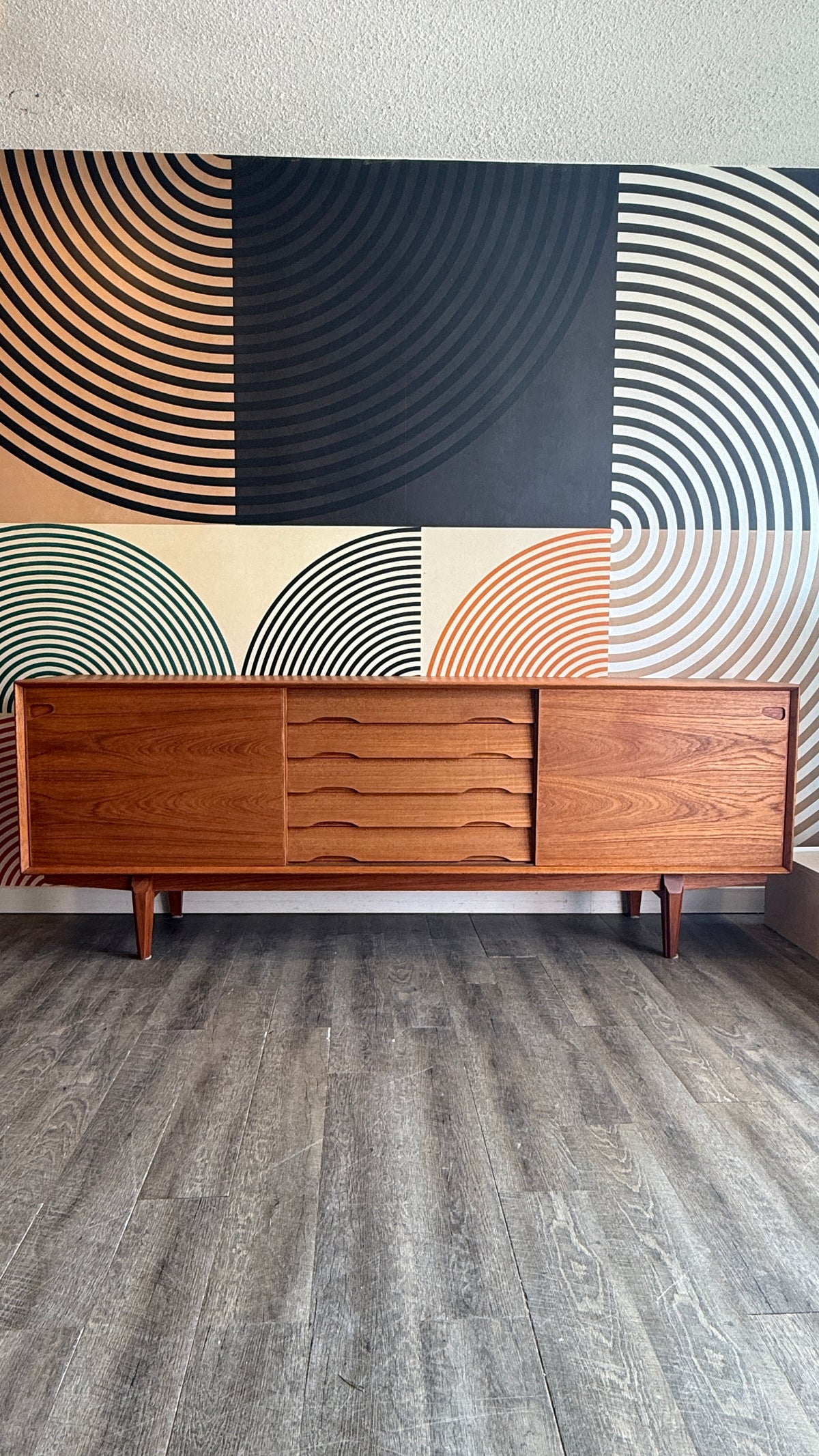 Vintage Dyrlund Teak Sideboard